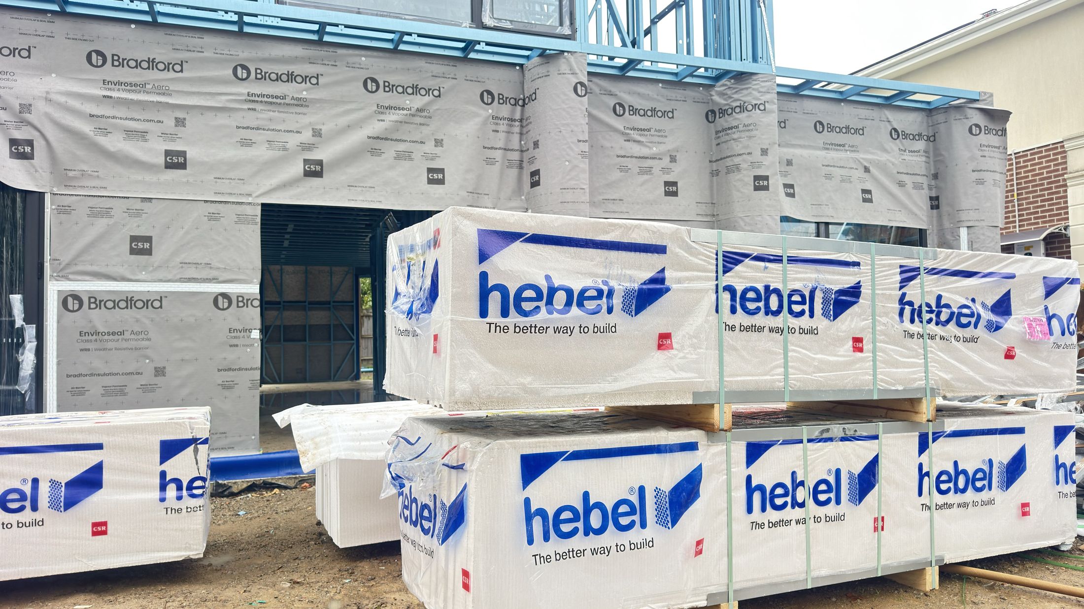 Hebel Panel Supply by FormexBuild